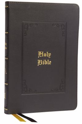 KJV Thinline Large Print Bible, Vintage Series, Red Letter, Comfort Print : Holy Bible, King James Version [Black]