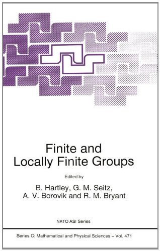 Finite and Locally Finite Groups Vol. 471