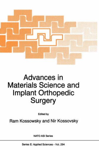 Advances in Materials Science and Implant Orthopedic Surgery : Proceedings of the NATO Advanced Study Institutes on Materials Science and Implant Orth