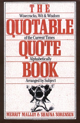The Quotable Quote Book
