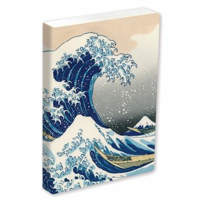 Journal under the Wave off Kanagawa, Lined Paperback : Blank Lined 144 Page A5 Notebook