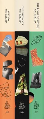 Three Book Sebald Set : The Emigrants, the Rings of Saturn, and Vertigo