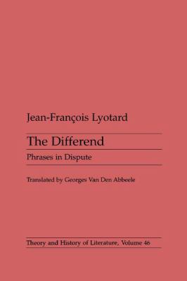 Differend : Phrases in Dispute