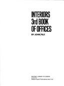 Interiors : Third Book of Offices