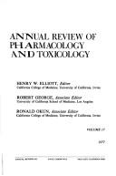 Annual Review of Pharmacology and Toxicology