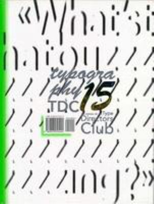 Typography 15 : The Annual of the Type Director's Club