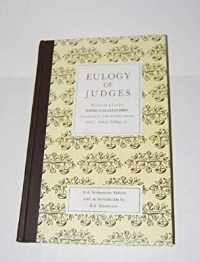 Eulogy of Judges : Written by a Lawyer