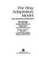 The Roy Adaptation Model : The Definitive Statement