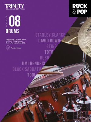 Trinity Rock and Pop 2018 Drums : Grade 8