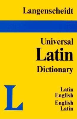 Langenscheidt Universal Dictionary Latin/English-English/Latin