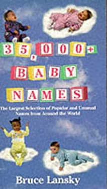 Thirty Five Thousand Plus Baby Names