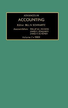 Advances in Accounting No. 1, Vol. 7 : Institutional Perspectives