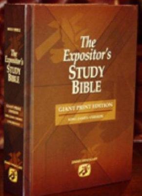 The Expositor's Study Bible : Giant Print Edition copy by Jimmy