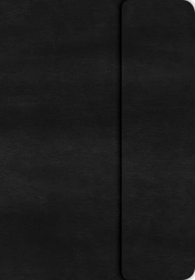 KJV Large Print Compact Reference Bible, Black LeatherTouch with Magnetic Flap