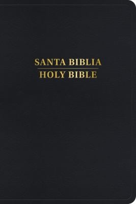 RVR 1960/KJV Biblia Bilingüe, Negro Imitación Piel Con índice (Edición 2024)