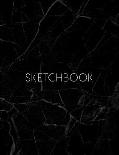 Sketchbook : Marble Cover, Sketchbook for Drawing, Coloring, Sketching and Doodling, 8. 5 X 11 110 Pages