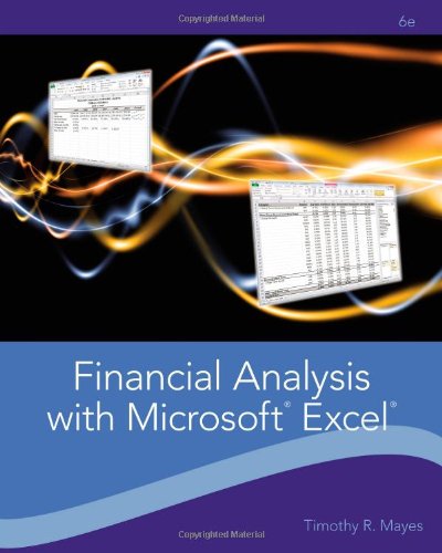 Financial Analysis with Microsoft® Excel®
