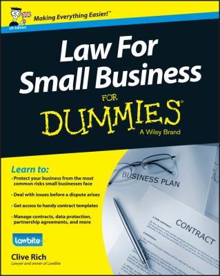 Law for Small Business for Dummies, UK Edition