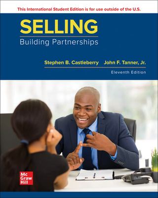 Selling : Building Partnerships