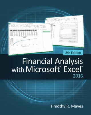 Financial Analysis with Microsoft Excel 2016