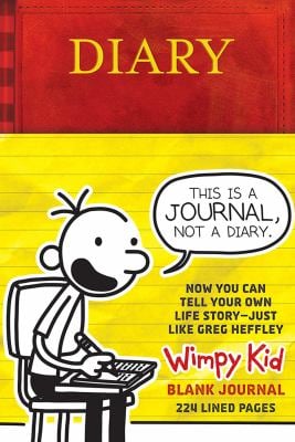 The Diary of a Wimpy Kid Blank Journal : 224 Lined Pages and Jeff Kinney Spot Art Throughout