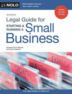Legal Guide for Starting and Running a Small Business