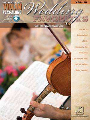 Wedding Favorites Violin Play-Along Volume 13 Book/Online Audio