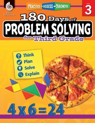180 Days of Problem Solving for Third Grade : Practice, Assess, Diagnose