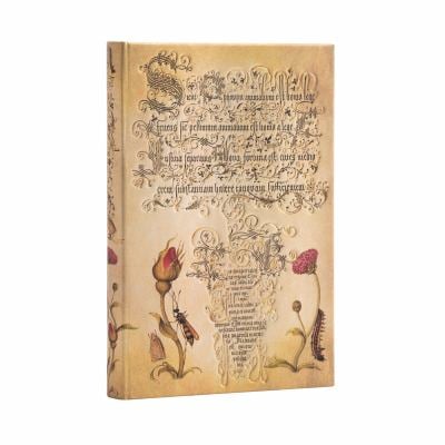 Flemish Rose Mini Lined Hardcover Journal, 176pg, 85GSM by Paperblanks (Mira Botanica)