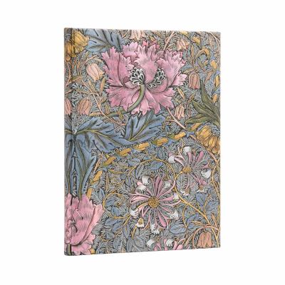 Morris Pink Honeysuckle (William Morris) Ultra Lined Hardcover Journal