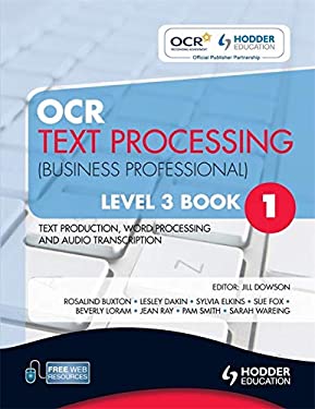 Text Production, Word Processing and Audio Transcription