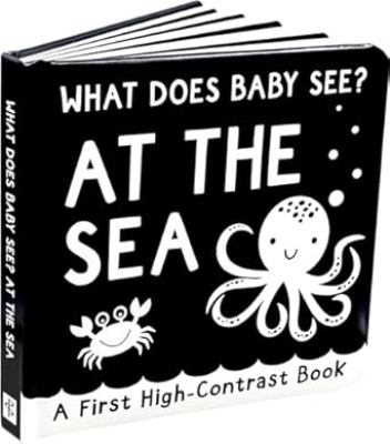 What Does Baby See? - at the Sea : A First High-Contrast Board Book