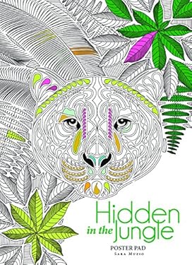 Hidden Jungle Coloring Poster Book