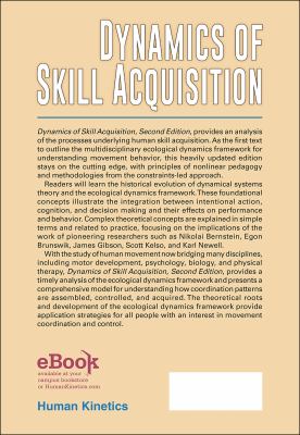 Dynamics of Skill Acquisition : An Ecological Dynamics Approach