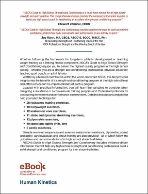 NSCA's Guide to High School Strength and Conditioning
