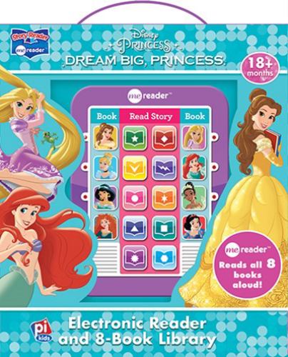 Disney Princess: Dream Big, Princess Me Reader Electronic Reader and 8-Book Library Sound Book Set