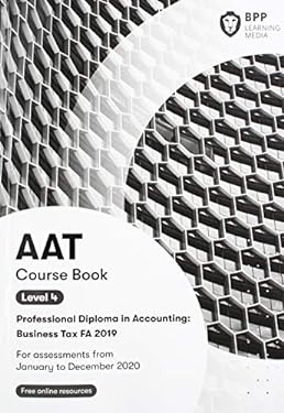 AAT Business Tax FA2019 : Coursebook