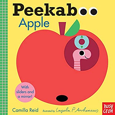 Peekaboo: Apple : (an Interactive Board Book for Babies and Toddlers with Mirror and Sliders to Push, Pull, or Turn. Cute Artwork Includes a Baby, But