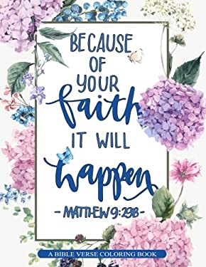 A Bible Verse Coloring Book : Inspirational Christian Coloring Books for Adults