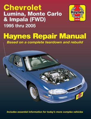 Chevrolet Lumina, Monte Carlo and Impala (FWD) 1995 Thru 2005 Haynes Repair Manual