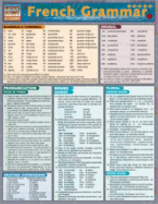 French Grammar : QuickStudy Laminated Reference Guide