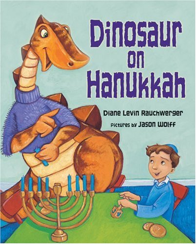 Dinosaur on Hanukkah