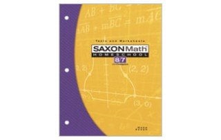 Saxon Math 8/7 : Tests and Worksheets