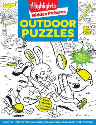 Outdoor Puzzles : Outdoor Activity Book Featuring Forests, Parks and More, Camping Game and Puzzle Book for Kids Ages 6-12
