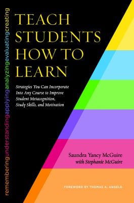 Teach Students How to Learn : Strategies You Can Incorporate into Any Course to Improve Student Metacognition, Study Skills, and Motivation