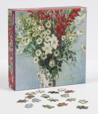 TeNeues - 1,000 Piece Puzzle: Bouquet of Gladioli by Claude Monet, Full Color Printed Puzzle, 20 X 20 Puzzle, Poster Guide Insert Included : 1000-Piec