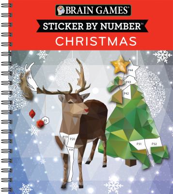 Brain Games Sticker by Number : Christmas