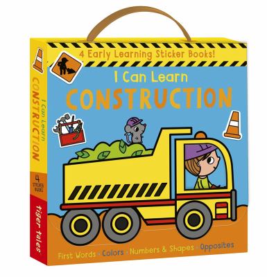 I Can Learn Construction Boxed Set : First Words, Colors, Numbers and Shapes, Opposites