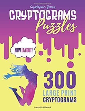 Cryptograms Puzzles : Cryptograms Quotes Puzzles, Cryptogram Families Puzzle Book, Book of Cryptograms