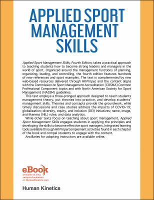 Applied Sport Management Skills